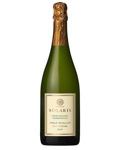 ソラリス 千曲川 シャルドネ メトッド・トラディッショネル ブリュット・ナチュール 2018