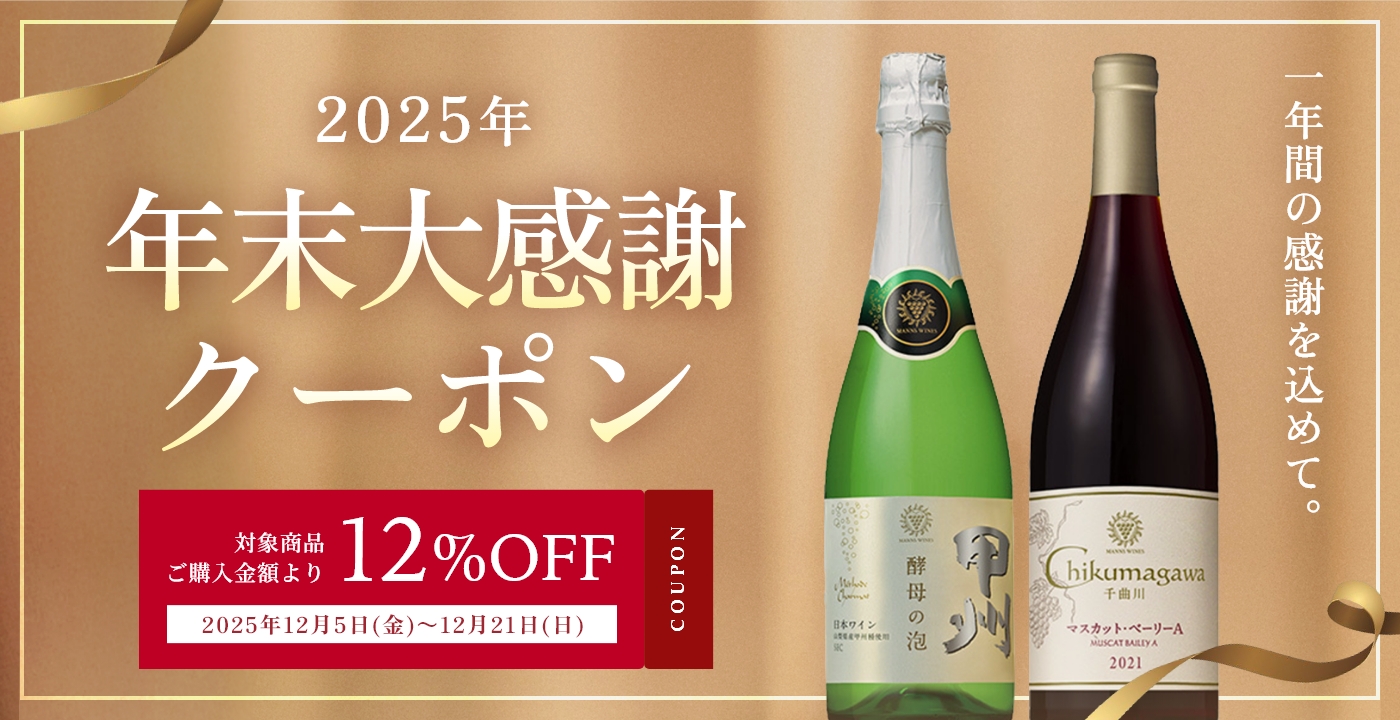 2025年年末大感謝クーポン