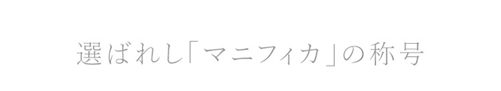 選ばれし「マニフィカ」の称号